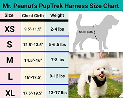 Foto 2 | Foto 2 | Mr. Peanut's Puptrek Small Dog/cat Soft Mesh Step En Harne - Venta Internacional.
