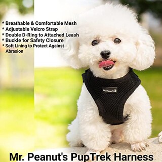 Foto 7 | Foto 7 | Mr. Peanut's Puptrek Small Dog/cat Soft Mesh Step En Harne - Venta Internacional.