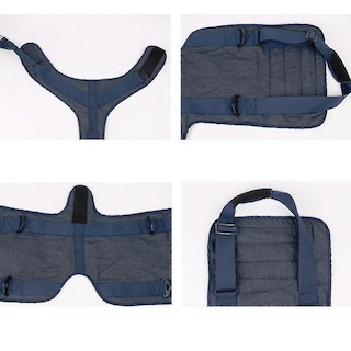 Foto 1 | Foto 1 | Arnés De Pecho Para Perros Mayores Huoguo Talla M Azul Oscuro - Venta Internacional.