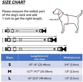 Foto 1 | Foto 1 | Collar Para Perro Huoguo, Neopreno De Nailon Reflectante, Ajustable - Venta Internacional.