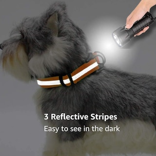 Foto 4 | Foto 4 | Collar Para Perro Huoguo, Neopreno De Nailon Reflectante, Ajustable - Venta Internacional.