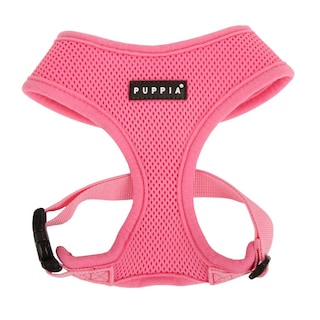 Foto 1 | Foto 1 | Arnés Para Perros Puppia Soft, No Se Ahoga, De Malla Transpirable, Rosa M - Venta Internacional.