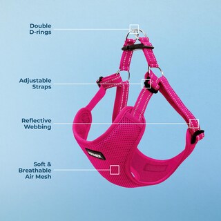 Foto 3 | Foto 3 | Chaleco Para Perros Best Pet Supplies Voyager, Color Fucsia, Talla S - Venta Internacional.