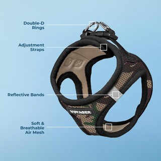 Foto 3 | Foto 3 | Arnés Para Perros Voyager Step-in Air All Weather S Army/black - Venta Internacional.