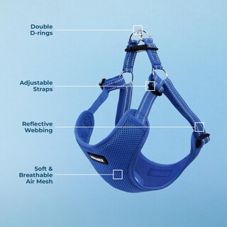 Foto 3 | Foto 3 | Chaleco Para Perros Best Pet Supplies Voyager Royal Blue M - Venta Internacional.