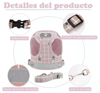 Foto 2 | Foto 2 | Arnés Ajustable Xtellar Premium Para Perros Y Gatos Con Correa Duradera Y Reflectante