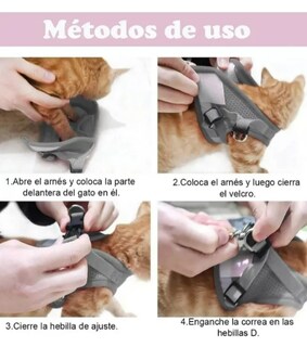 Foto 3 | Foto 3 | Arnés Ajustable Xtellar Premium Para Perros Y Gatos Con Correa Duradera Y Reflectante