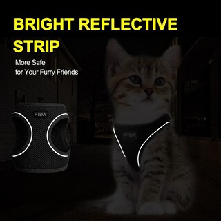 Foto 4 | Foto 4 | Arnés Para Mascotas Con Correa Fida Comfy Para Perro Y Gato Xxs Negro - Venta Internacional.