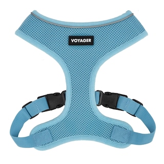 Foto 1 | Foto 1 | Arnés Para Perros Voyager Aerolite Sin Tracción, Malla, Color Azul Bebé, Xs - Venta Internacional.