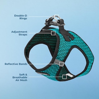 Foto 3 | Foto 3 | Arnés Para Perros Voyager Step-in Air All Weather Mesh Turquesa Xl - Venta Internacional.