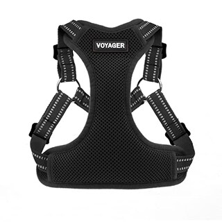 Foto 1 | Foto 1 | Arnés Para Perros Best Pet Supplies Voyager, Negro, Talla L - Venta Internacional.