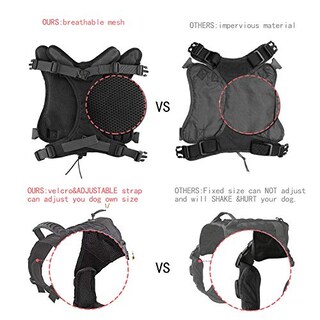 Foto 5 | Foto 5 | Chaleco Táctico Para Perros Hanshengday Black (l) - Venta Internacional.
