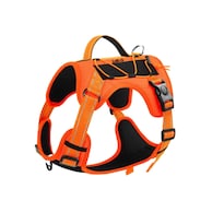 Pechera Arnés Táctica Con Correa Perro Talla M Lab.g, Naranja