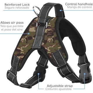 Foto 4 | Foto 4 | Mascretta Arnés/pechera Para Perro Camuflaje Talla S