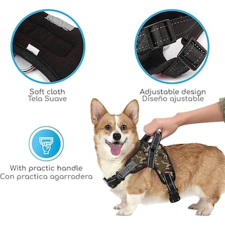Foto 5 | Foto 5 | Mascretta Arnés/pechera Para Perro Camuflaje Talla S