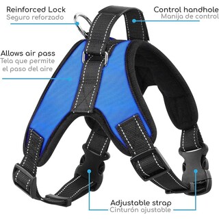 Foto 5 | Foto 5 | Mascretta Arnés/pechera Para Perro Color Azul Talla G