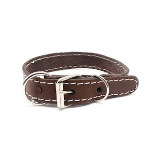 Foto 2 | Foto 2 | Collar Bajío Pets de Piel para Perro Talla 0 color Café y Negro 2 Piezas