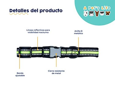 Foto 3 | Foto 3 | Collar Ajustable Pet's Life para Mascota