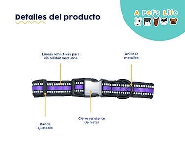 Foto 2 | Foto 2 | Collar Ajustable Pet's Life para Mascota