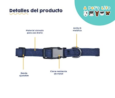 Foto 2 | Foto 2 | Collar Ajustable Pet's Life para Mascota
