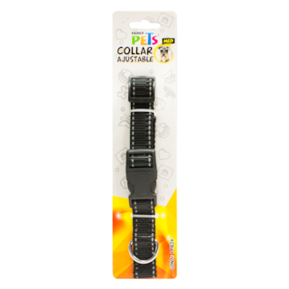 Foto 1 | Foto 1 | Collar Ajustable para Perro Fancy Pets FL8703 Colores Surtidos con Bandas Reflejantes Tamaño Mediano