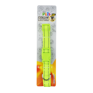Foto 5 | Foto 5 | Collar Ajustable para Perro Fancy Pets FL8703 Colores Surtidos con Bandas Reflejantes Tamaño Mediano