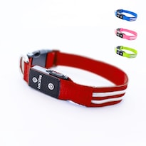 Collar para Perro con Luz Led Roja USB Recargable Resistente al Agua - Venta Internacional