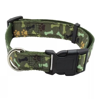 Foto 1 | Foto 1 | Collar Para Perros Razas Chicas Y Pequeñas Color Huesos Militar Eo Safe Imports Esi-14179 Verde