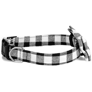 Foto 3 | Foto 3 | Collar Para Mascotas, Perros Y Gatos Huoguo, Pajarita Cuadriculada Ajustable, Verde S - Venta Internacional.