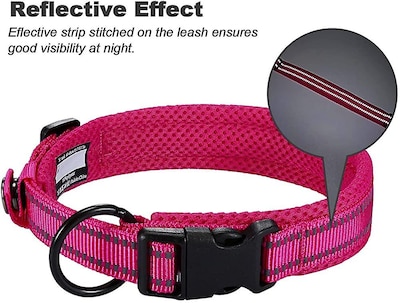 Foto 3 | Foto 3 | Collar Para Perro Huoguo Classic, Ajustable, Reflectante, Acolchado - Venta Internacional.