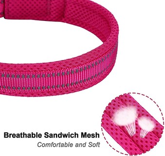 Foto 4 | Foto 4 | Collar Para Perro Huoguo Classic, Ajustable, Reflectante, Acolchado - Venta Internacional.