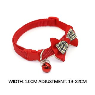 Foto 4 | Foto 4 | Collar Para Gatos Huoguo Pvc+pp Con Lazo Y Campana Para Mascotas - Venta Internacional.