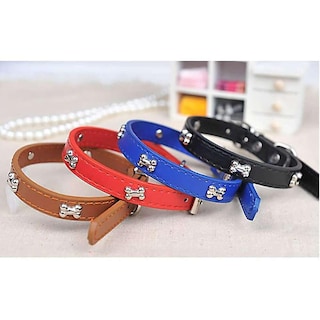 Foto 3 | Foto 3 | Collar De Perro Huoguo Ajustable De Piel Sintética Acolchada Para Mascotas - Venta Internacional.