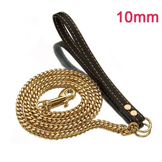 Foto 3 | Foto 3 | Correa De Entrenamiento Para Perros De Piel Auténtica De Lujo Con Acero Inoxidable - Venta Internacional.