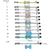 Collar Para Gatos Breakaway Con Pajarita En Forma De Campana, Bonito Collar Para Mascotas Y Gatitos - Venta Internacional.