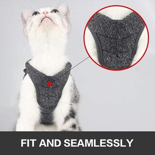 Foto 3 | Foto 3 | Juego De Arneses Para Gatos Huoguo Ultraligero Con Correa Y Collar De Gatito - Venta Internacional.