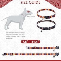 Collar Para Gatos Huoguo Natural Scenery Breakaway Con Cascabeles X2 - Venta Internacional.