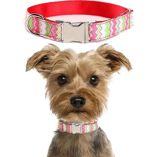 Foto 2 | Foto 2 | Collar Para Perro Huoguo Flower Girl Con Flor Desmontable M - Venta Internacional.