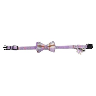 Foto 2 | Foto 2 | Collar Para Gatos Huoguo Para El Día De San Valentín Con Pajarita Y Campana, Color Morado - Venta Internacional.