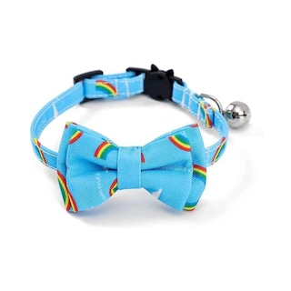 Foto 5 | Foto 5 | Collar Para Gatos Breakaway Con Pajarita En Forma De Campana, Bonito Collar Para Mascotas Y Gatitos - Venta Internacional.