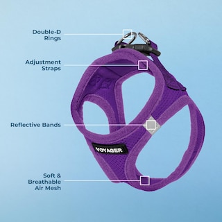 Foto 3 | Foto 3 | Arnés Para Perros Best Pet Supplies Voyager Step-in Air Purple Xxs - Venta Internacional.