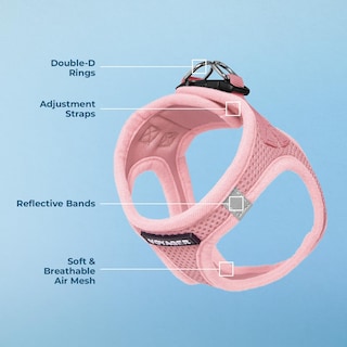 Foto 3 | Foto 3 | Arnés Para Perros Best Pet Supplies Voyager Step-in Air Pink Xs - Venta Internacional.