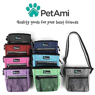 Foto 7 | Foto 7 | Bolsa De Adiestramiento Para Perros Petami Con Correa Para Cintura Y Hombro, Color Verde - Venta Internacional.