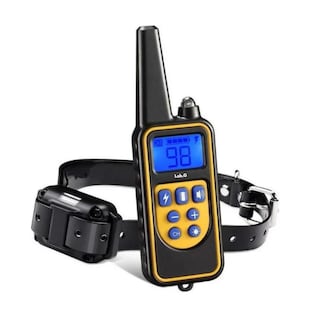 Foto 1 | Foto 1 | Collar De Adiestramiento De Perros Eléctrico Teledirigido Lab.g, Negro Amarillo