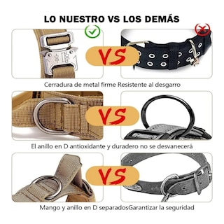 Foto 3 | Foto 3 | Collar Y Cuerda Para Perros Lab.g, Negro Talla Mediana
