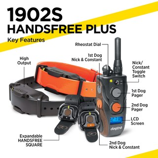 Foto 3 | Foto 3 | Collar Electrónico De Adiestramiento De Perros Dogtra 1902s Handsfree Plus Para 2 Perros - Venta Internacional.