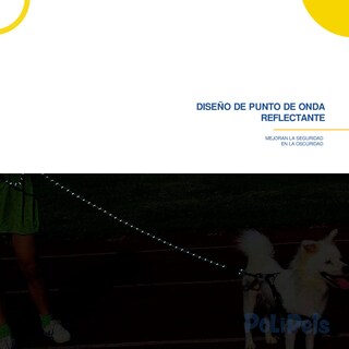Foto 3 | Foto 3 | Correa Reflejante Poli Pets Resistente para Mascota