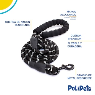 Foto 4 | Foto 4 | Correa Reflejante Poli Pets Resistente para Perro