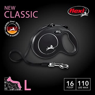 Foto 2 | Foto 2 | Cinta Retráctil Flexi New Classic Dog Leash, 5 M, Grande, Negra - Venta Internacional.