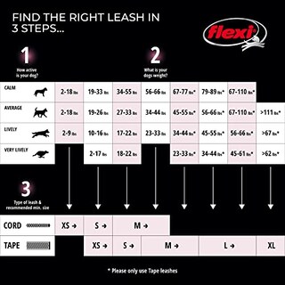 Foto 7 | Foto 7 | Cinta Retráctil Flexi New Classic Dog Leash, 5 M, Grande, Negra - Venta Internacional.